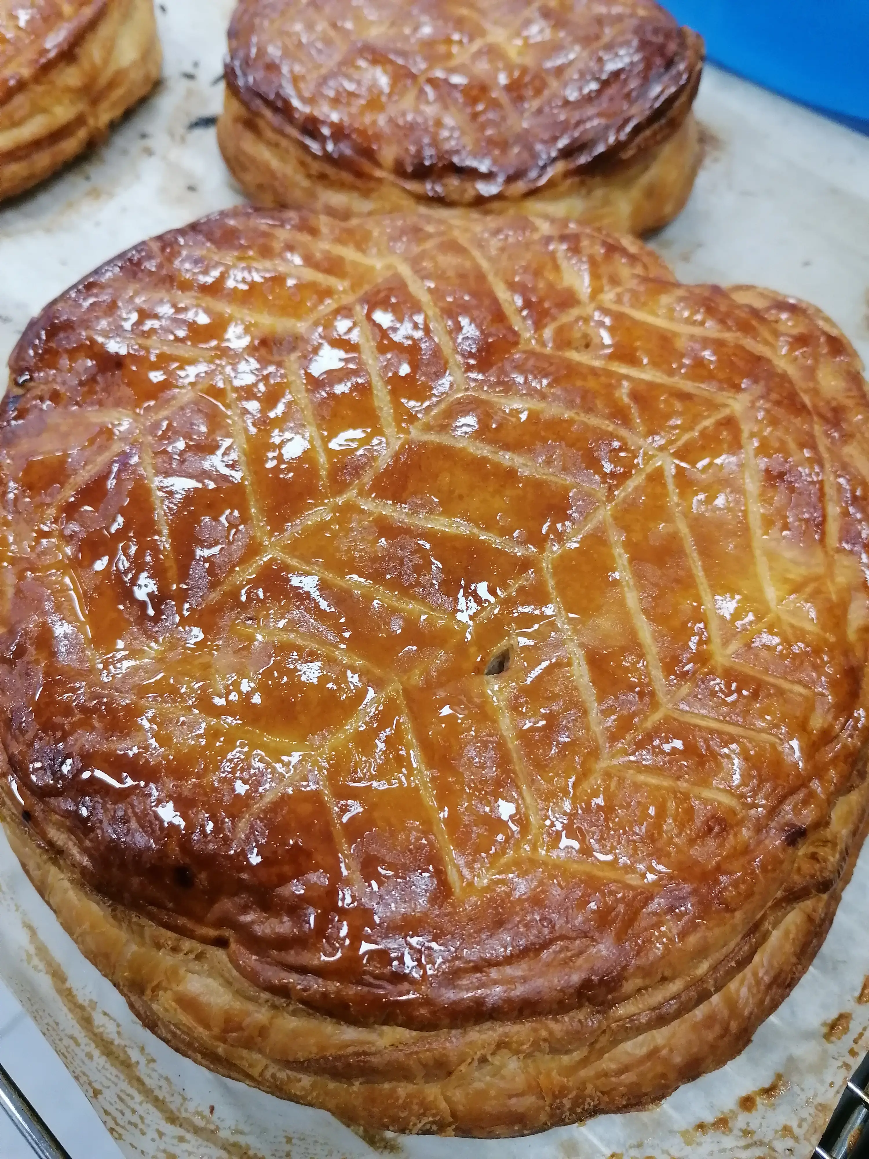Galette des rois frangipane nutella
